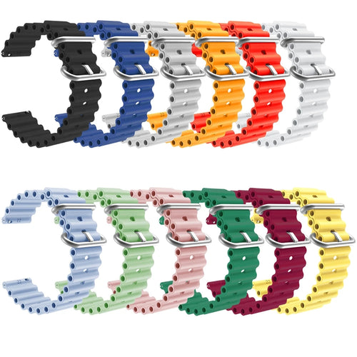 black-ocean-bands-garmin-instinct-e-(45mm)-watch-straps-nz-ocean-band-silicone-watch-bands-aus