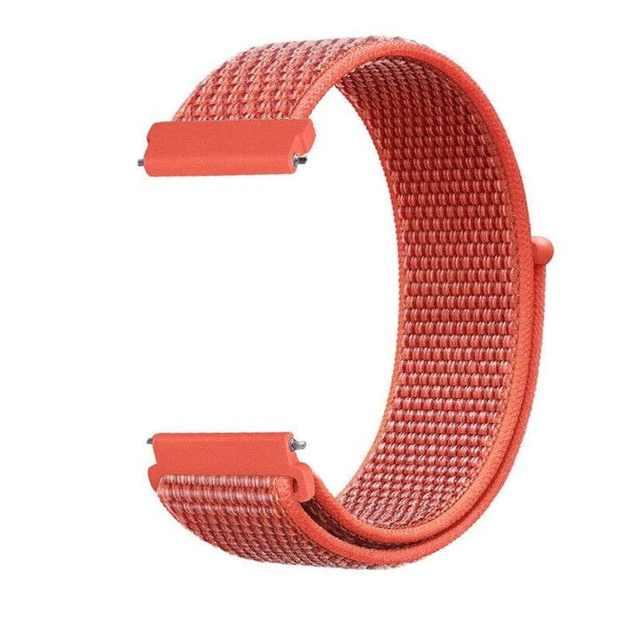 Nylon Sports Loop Watch Straps Compatible with the Withings Scanwatch (38mm) & ScanWatch Light