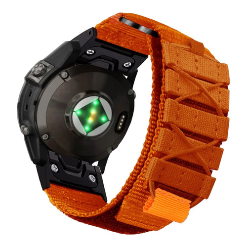 orange-garmin-epix-pro-(gen-2,-47mm)-watch-straps-nz-nylon-sport-watch-bands-aus