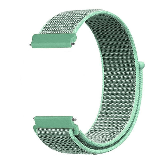 teal-garmin-fenix-7x-watch-straps-nz-nylon-sports-loop-watch-bands-aus