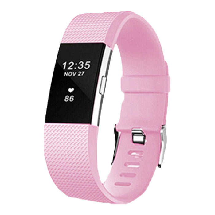 Replacement Silicone Watch Bands Compatible with the Fitbit Charge 2