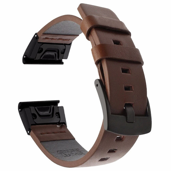 brown-garmin-epix-(gen-2)-watch-straps-nz-leather-watch-bands-aus