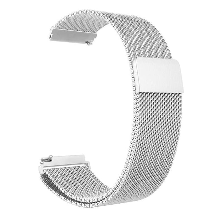 silver-metal-huawei-watch-gt-5-pro-42mm-watch-straps-nz-milanese-watch-bands-aus