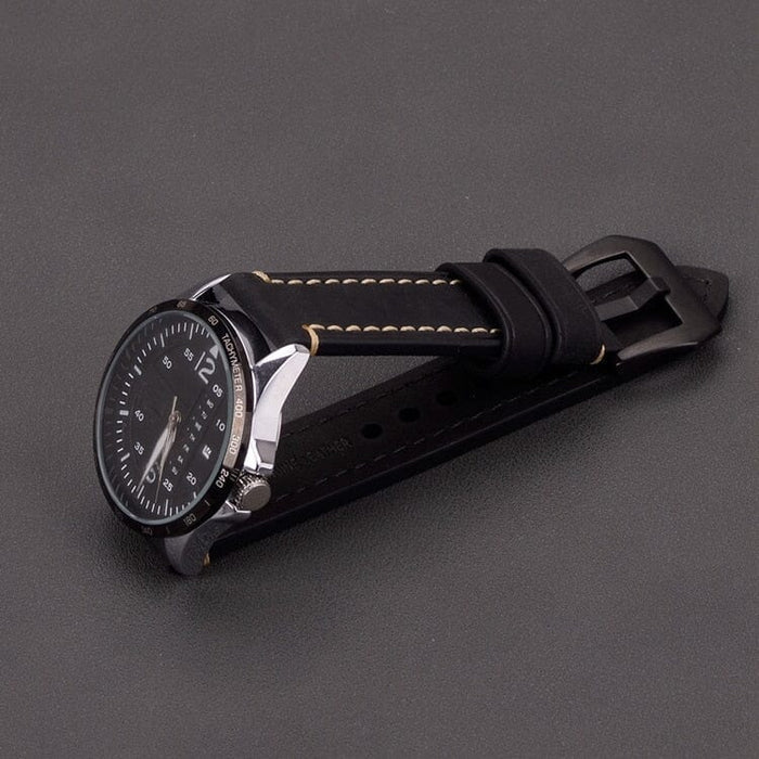 black-black-buckle-xiaomi-redmi-watch-3-active,-lite-youth-watch-straps-nz-retro-leather-watch-bands-aus