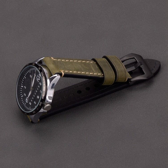 dark-brown-silver-buckle-suunto-race-s-(45mm)-watch-straps-nz-retro-leather-watch-bands-aus