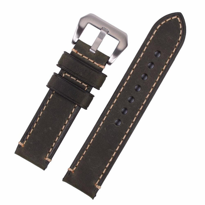 green-black-buckle-garmin-venu-2-watch-straps-nz-retro-leather-watch-bands-aus