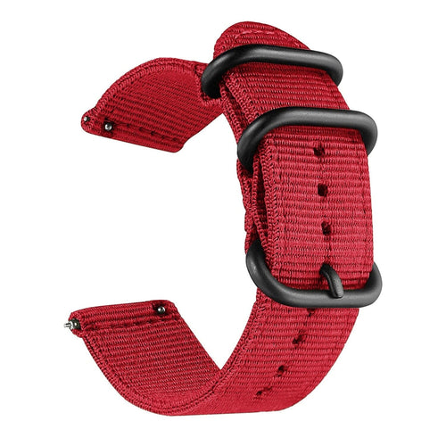 red-google-pixel-watch-3-(41mm)-watch-straps-nz-nato-nylon-watch-bands-aus