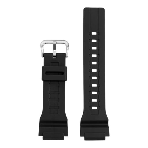 Replacement-Casio-WS-AE-Ranges-Silicone-Watch-Straps-NZ-Aus-Black