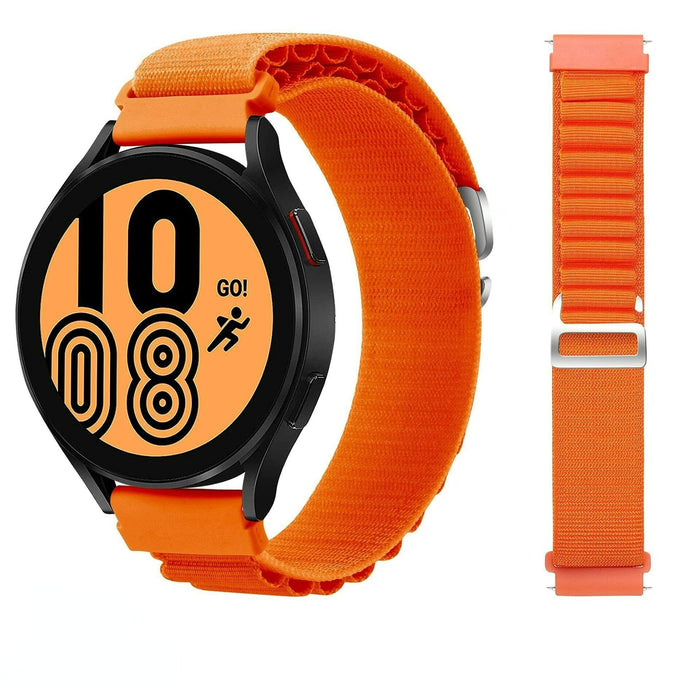 orange-fitbit-versa-watch-straps-nz-alpine-loop-watch-bands-aus