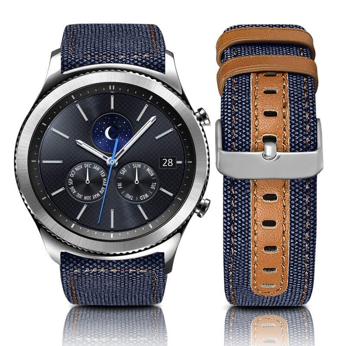 dark-blue-fossil-women's-gen-4-q-venture-hr-watch-straps-nz-denim-watch-bands-aus