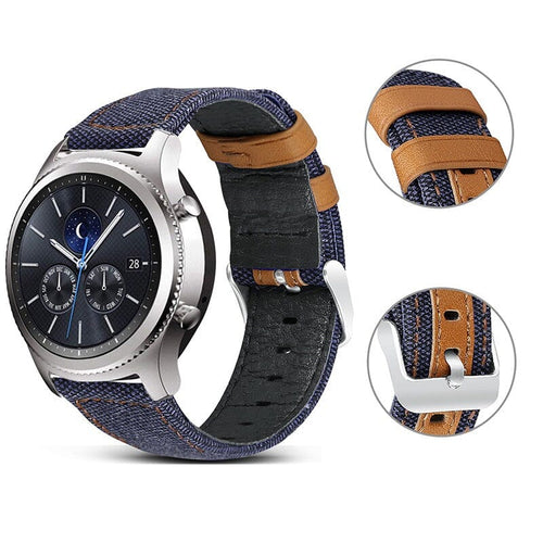 dark-blue-fossil-women's-gen-4-q-venture-hr-watch-straps-nz-denim-watch-bands-aus