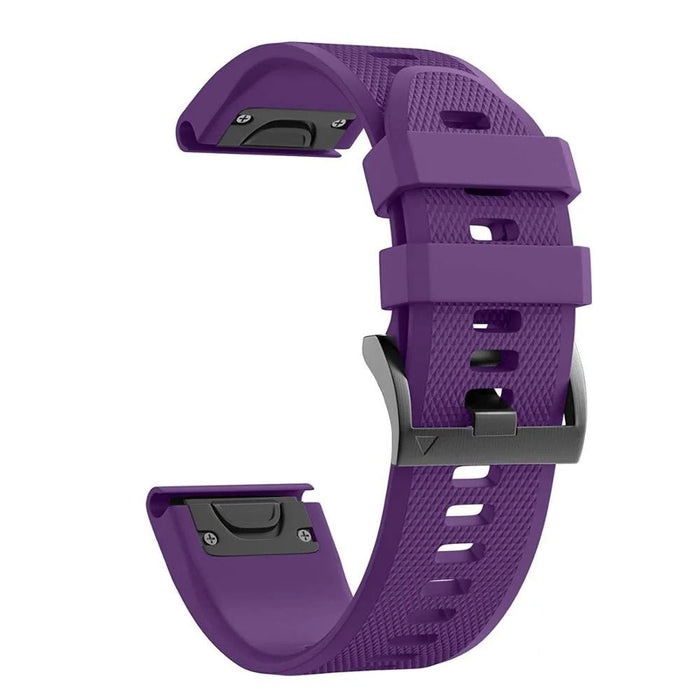 purple-garmin-quatix-6x-watch-straps-nz-silicone-watch-bands-aus