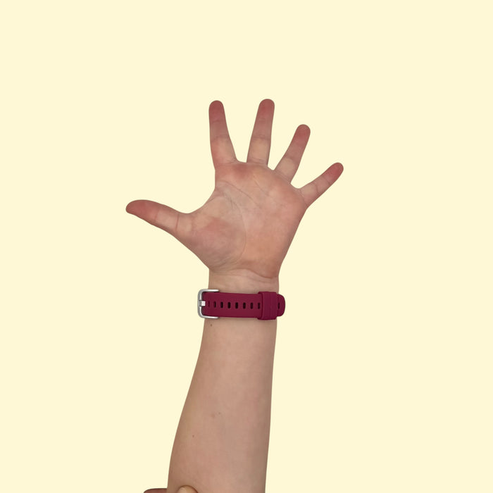 fitbit-ace-3-Silicone-Watch-Straps-maroon