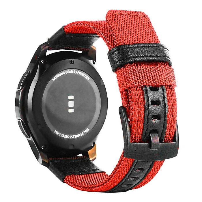 orange-huawei-honor-magicwatch-2-(46mm)-watch-straps-nz-nylon-and-leather-watch-bands-aus