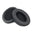 Black Wrinkled Leather Ear Pad Cushion