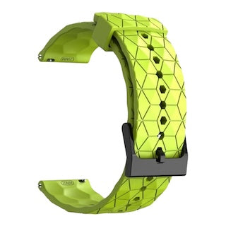 lime-green-hex-pattern-garmin-fenix-8-(47mm)-watch-straps-nz-silicone-football-pattern-watch-bands-aus