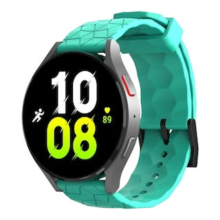 teal-hex-patternsuunto-3-3-fitness-watch-straps-nz-silicone-football-pattern-watch-bands-aus