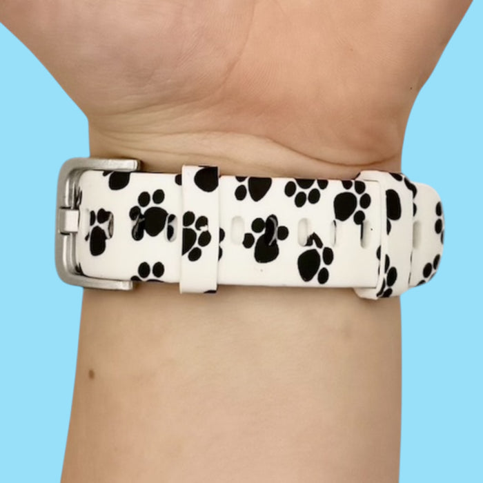 replacement-Silicone-Fitbit-Ace-3-watch-straps-paw-prints