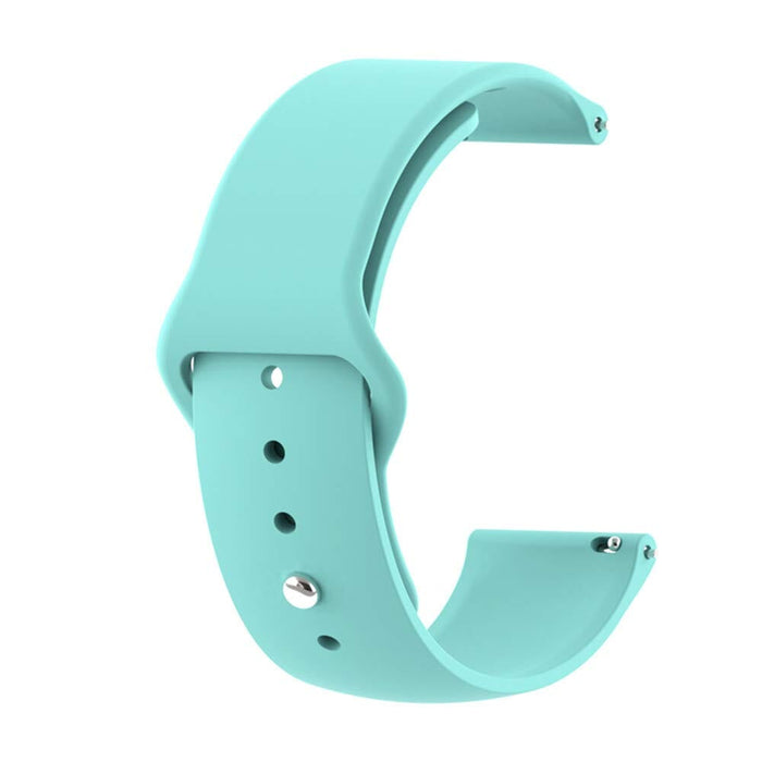 teal-samsung-galaxy-fit-3-watch-straps-nz-silicone-button-watch-bands-aus