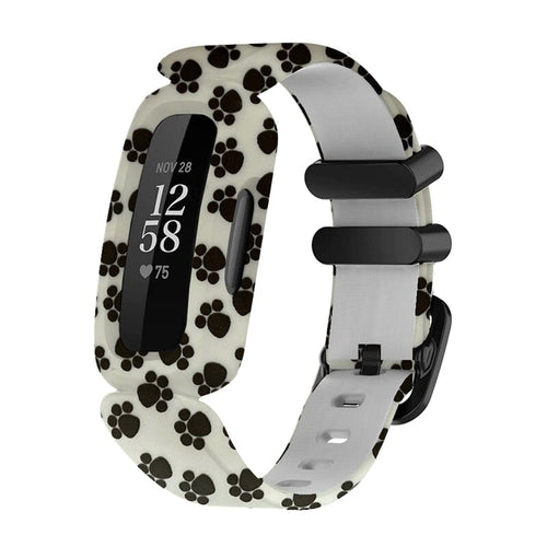 replacement-Silicone-Fitbit-Ace-3-watch-straps-paw-prints