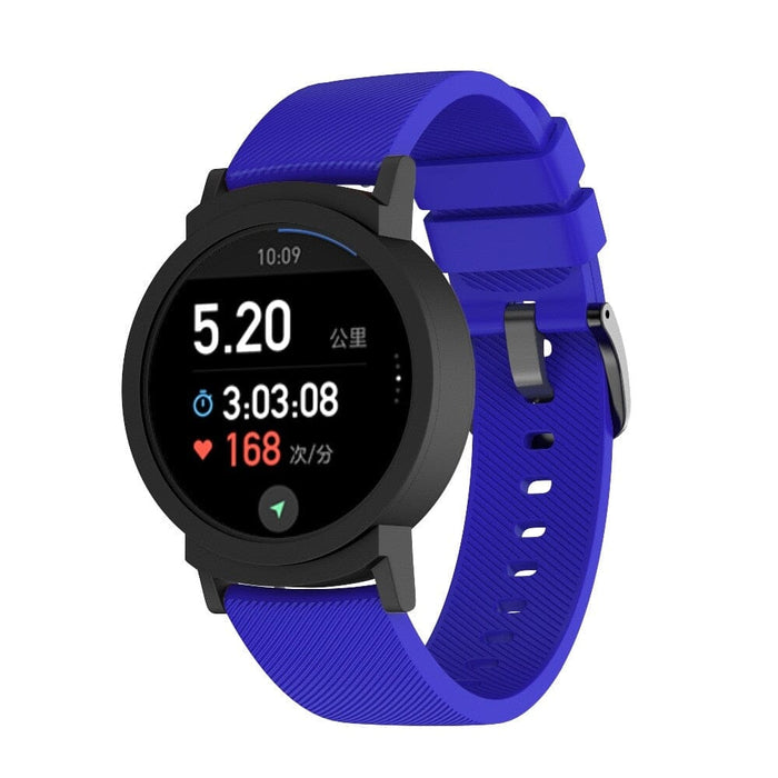 Replacement Silicone Strap Compatible with the Ticwatch E 20mm / Samsung Gear Sport