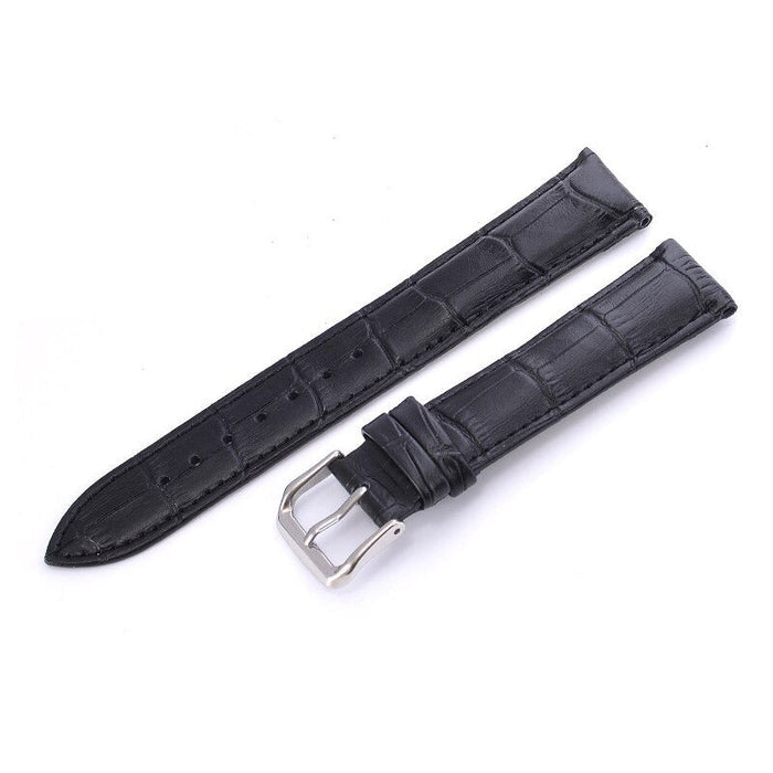 black-coros-apex-2-pro-watch-straps-nz-snakeskin-leather-watch-bands-aus