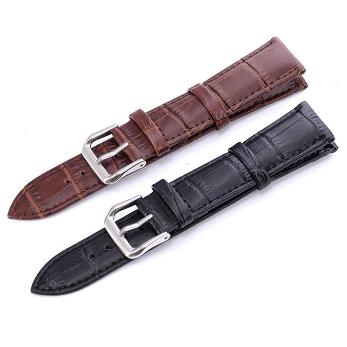 Universal Snakeskin Leather Watch Straps NZ for 16mm Lug Width